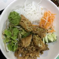 Bun bo at San May Vegetarian in Hue