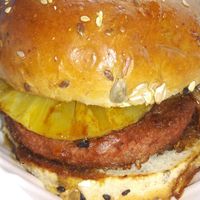 Beyond burger at Mustard's Last Stand - New Haven Ave in Melbourne