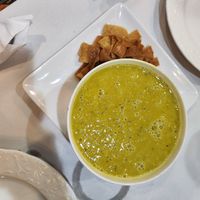 Lentils soup at Yamal Asham in Rabat