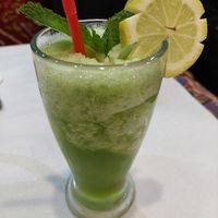 Jus citron à la menthe (20 dh) at Yamal Asham in Rabat