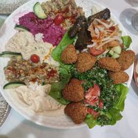 Meze   at Yamal Asham in Rabat