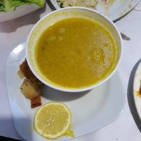 Lentil soup at Yamal Asham in Rabat