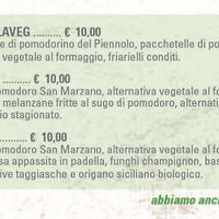 Menù at Pizzeria Fratelli Roselli in Turin