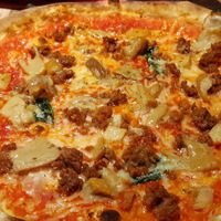 Veganciccia at Pizzeria Fratelli Roselli in Turin