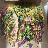 Jackfruit tacos   at Naked Lunch in Herndon
