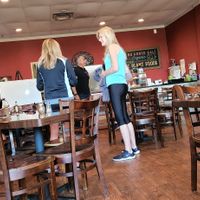 a class was gathering for WFPB health and eating education.  (I stayed for a while) at GreenFare Organic Cafe in Herndon