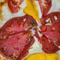 Margarita Pizza at GreenFare Organic Cafe in Herndon