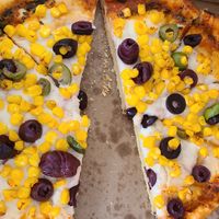 Southwestern Pizza at GreenFare Organic Cafe in Herndon