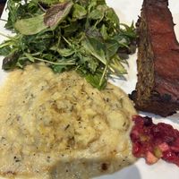 Walnut and mushroom loaf 🤍🌱 #Veganuary at GreenFare Organic Cafe in Herndon
