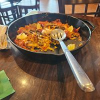 Paella at GreenFare Organic Cafe in Herndon