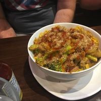 Mac & no cheese with broccoli  at GreenFare Organic Cafe in Herndon