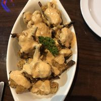 Buffalo cauliflower  at GreenFare Organic Cafe in Herndon