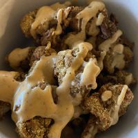 Cauliflower buffalo wings  at GreenFare Organic Cafe in Herndon