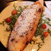 Vegan Calzone at Pizzeria Dope in Amsterdam