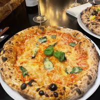 Vegan Margherita  at Pizzeria Dope in Amsterdam