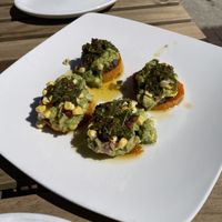 Comote appetizer - so good!!!  at Luna Rotisserie & Empanadas in Durham