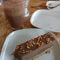 yummy cake at Urban Zen in Swansea