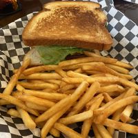 Behold the Nick Special - a double decker patty melt, with pepper jack cheese, tomato, lettuce, and their secret sauce 😭🙌🏽 at Clovermint Cafe and Market in Dania Beach