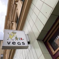 outside at Vegs in Halle