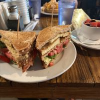 Club veganized…. Very plain without cheese or sauce options so would not recommend   at Backwater in Melbourne