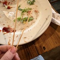 But at least there was no plastic on the sandwich picks  at Backwater in Melbourne