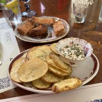 Patatas bravas con alioli  at Vegans N' Roses in Castelldefels