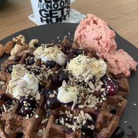 Waffles  at The Beet Retreat in Cooroibah