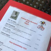 Vegan menu items  at Pizzeria Jolly in Schoenau Am Konigssee