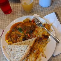 Tofu scramble at Comet Cafe in Milwaukee