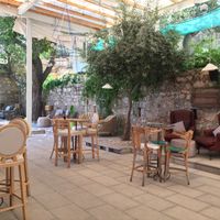 Interior at Shams El Balad Cafe in Amman