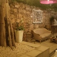 Inside at Shams El Balad Cafe in Amman