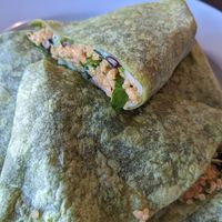 Quinoa quesadillas at Cafe del Soul in Mill Valley