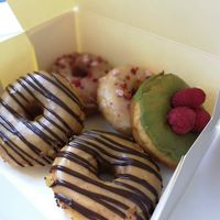 Vegan dunnuts at Kaf in Copenhagen