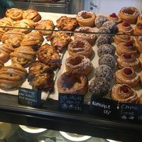 Pastry selection at Kaf in Copenhagen