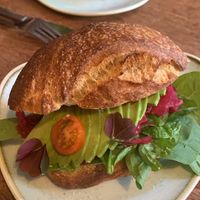 Sandwich at Kaf in Copenhagen