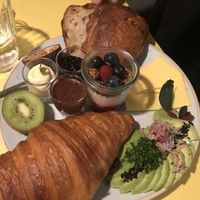 Brunch platter.   at Kaf in Copenhagen