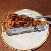 Pecan cheesecake at Kaf in Copenhagen