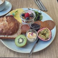 Brunch komplet at Kaf in Copenhagen