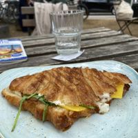 Grilled Croissant 🥐😍  at Kaf in Copenhagen