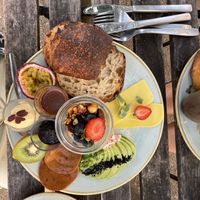 The Komplet menu  at Kaf in Copenhagen