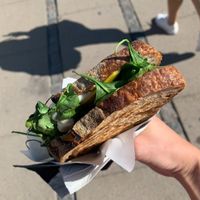 Sourdough sandwich  at Kaf in Copenhagen