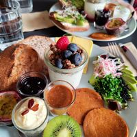 Komplet brunch at Kaf in Copenhagen