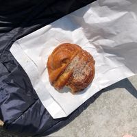 Cardamom bun at Kaf in Copenhagen