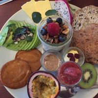 vegan brunch  at Kaf in Copenhagen