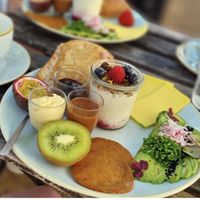 Vegan breakfast   at Kaf in Copenhagen