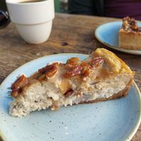 pecan cheesecake at Kaf in Copenhagen
