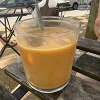 Iced latte  at Kaf in Copenhagen