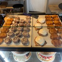 Pastry Choices at Kaf in Copenhagen