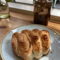 Blätterteigteilchen mit Butter und Zucker  at Kaf in Copenhagen