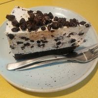 magnificent oreo cheesecake at Kaf in Copenhagen